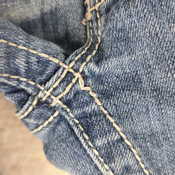 Miss Me Jeans Womens 27 Blue Skinny Light Wash Denim JW53075B * - Picture 5 of 13